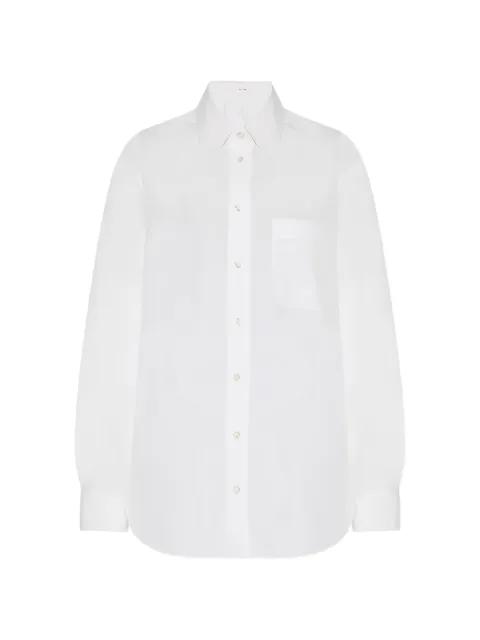 chest-pocket classic-collar shirt by THE ROW