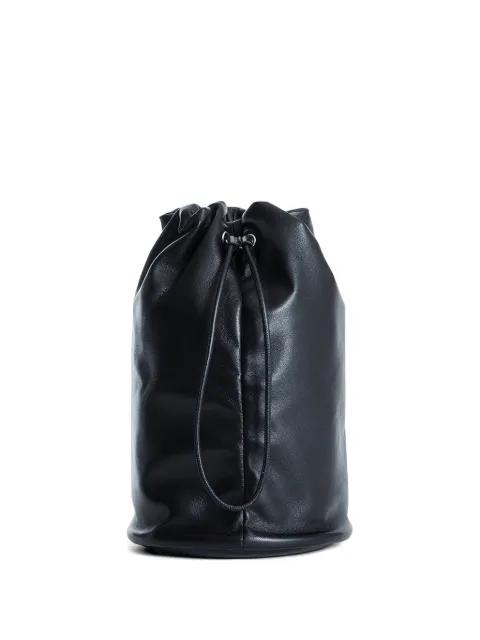 drawstring clutch bag by THE ROW