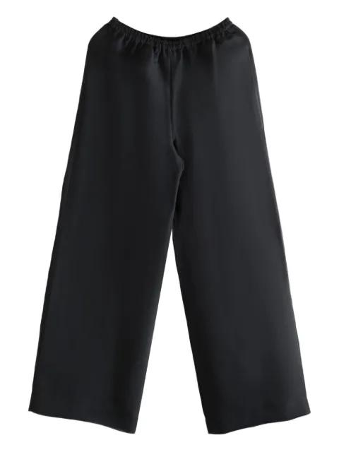 elastic-waist silk trousers by THE ROW