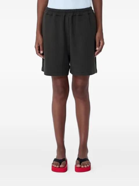 elasticated-waistband French terry shorts by THE ROW