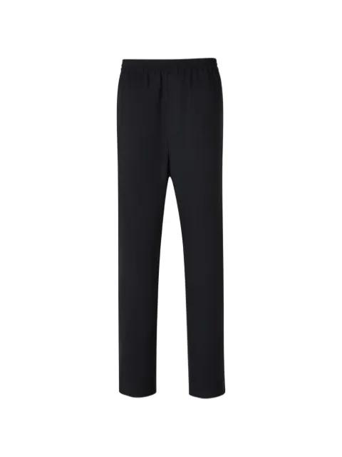 elasticated-waistband gabardine trousers by THE ROW