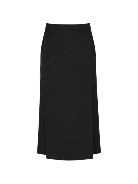 high-waisted midi skirt by THE ROW