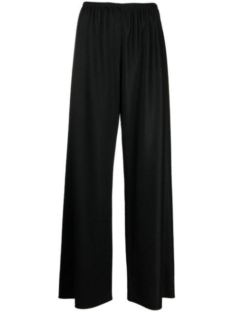 high-waisted wide-leg trousers by THE ROW