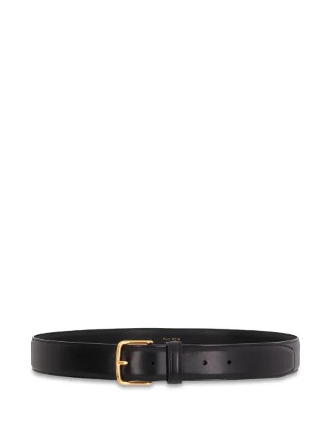 leather belt by THE ROW