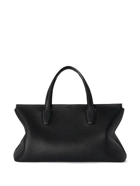 leather tote bag by THE ROW