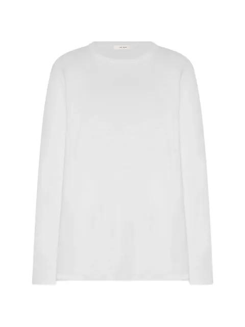long-sleeve cotton T-shirt by THE ROW