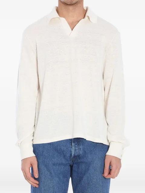 polo-collar sweater by THE ROW