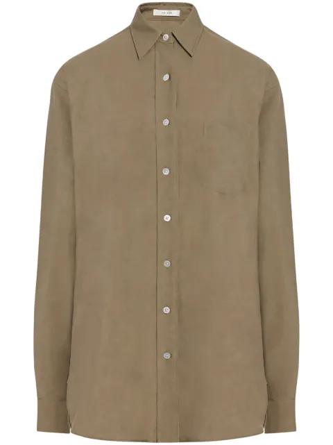 silk shirt by THE ROW