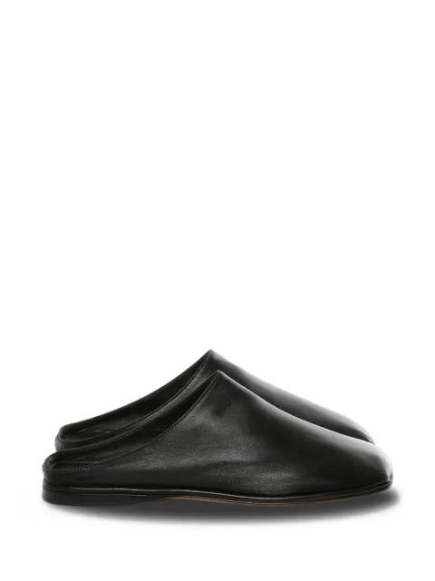 square-toe slides by THE ROW