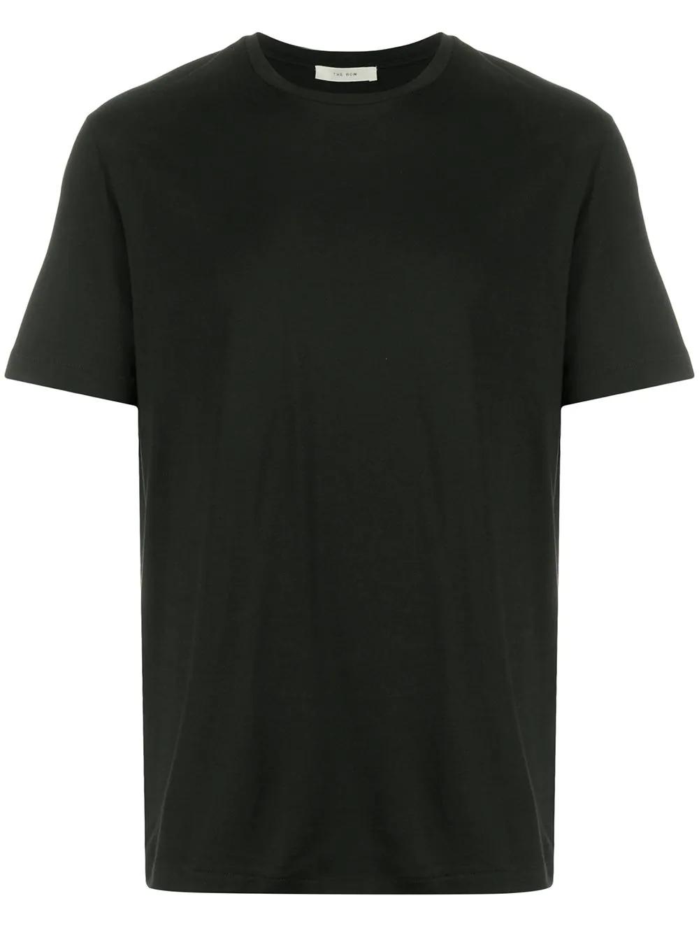 stitched crew neck T-shirt by THE ROW
