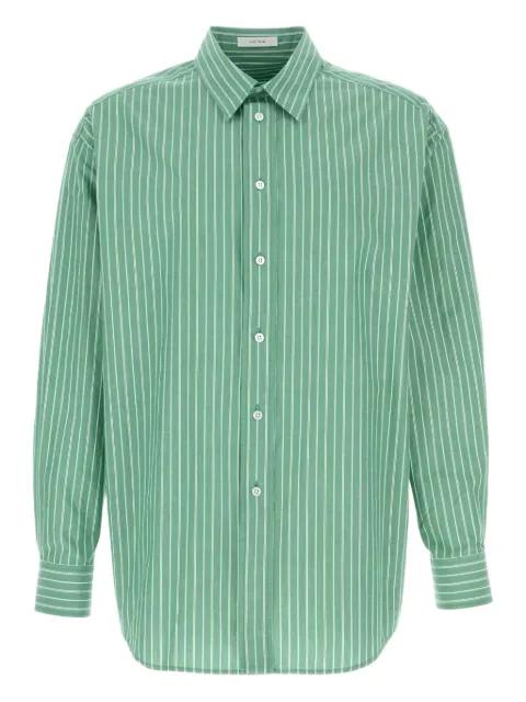 striped cotton shirt by THE ROW
