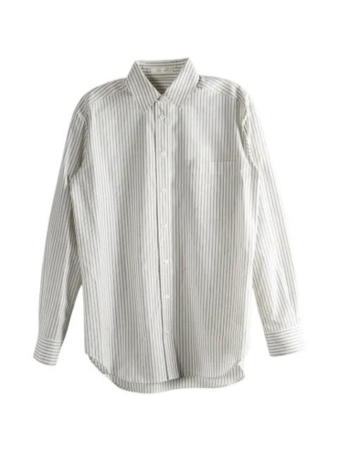 striped pocket shirt by THE ROW