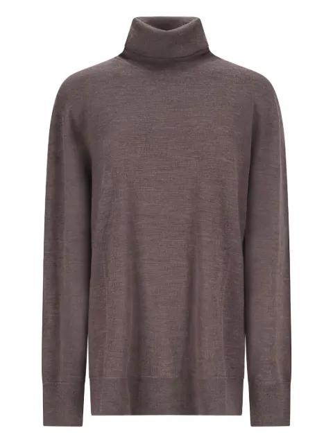 turtleneck long-sleeve top by THE ROW