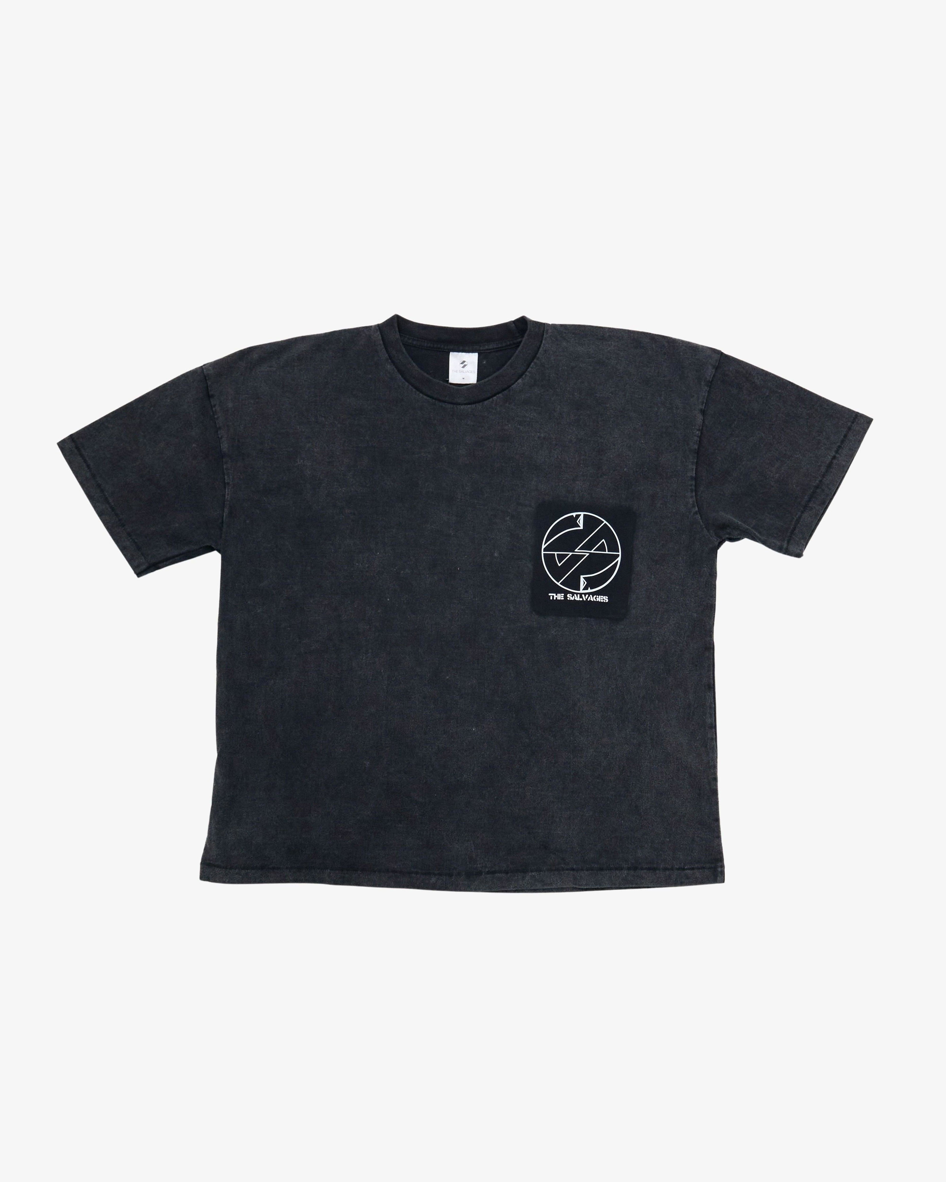 THE SALVAGES - Men's Libertine Logo Os t-shirt - (Vintage Black) by THE SALVAGES