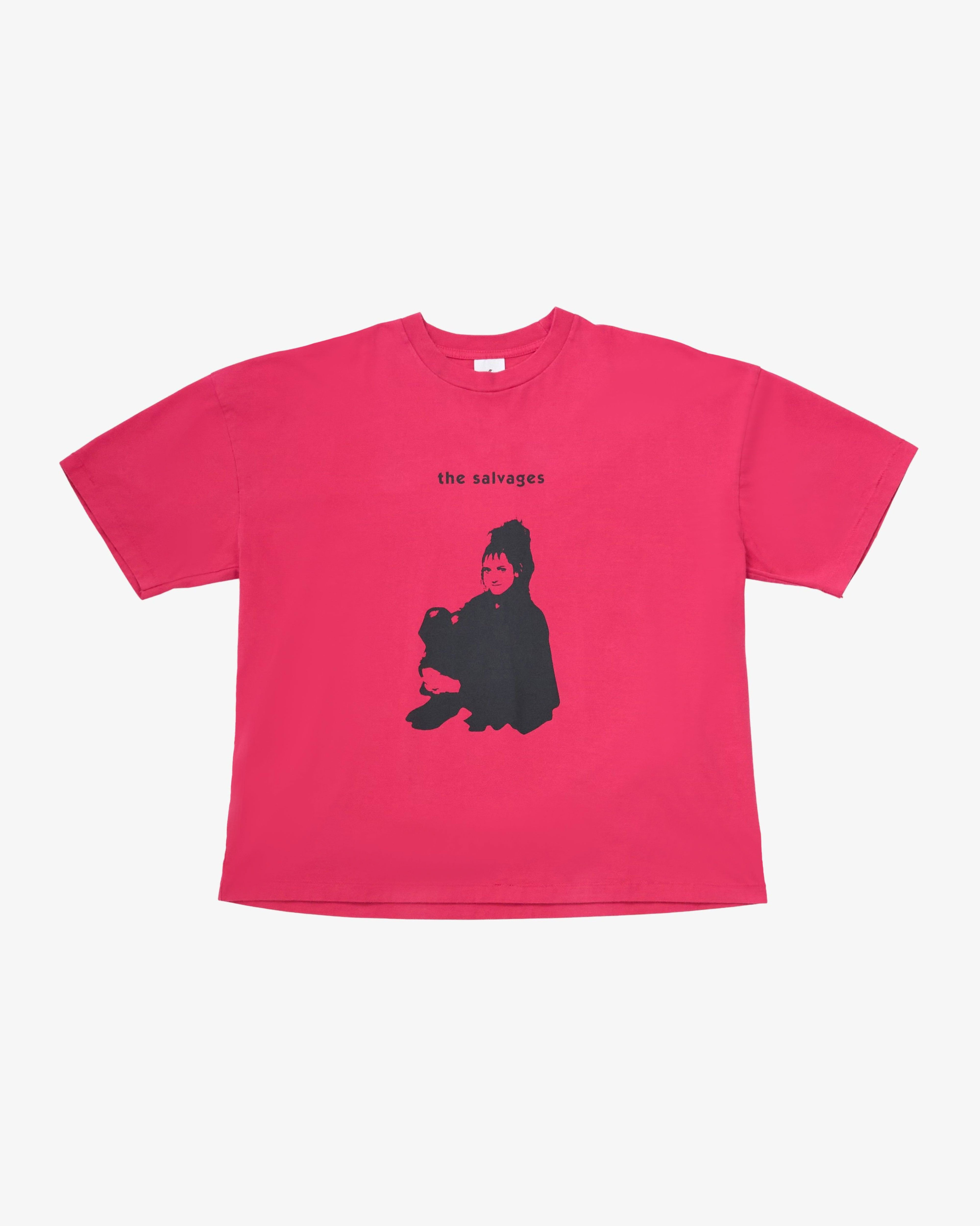 THE SALVAGES - Men's Lydia 1988 t-shirt - (Vintage Washed Pink) by THE SALVAGES