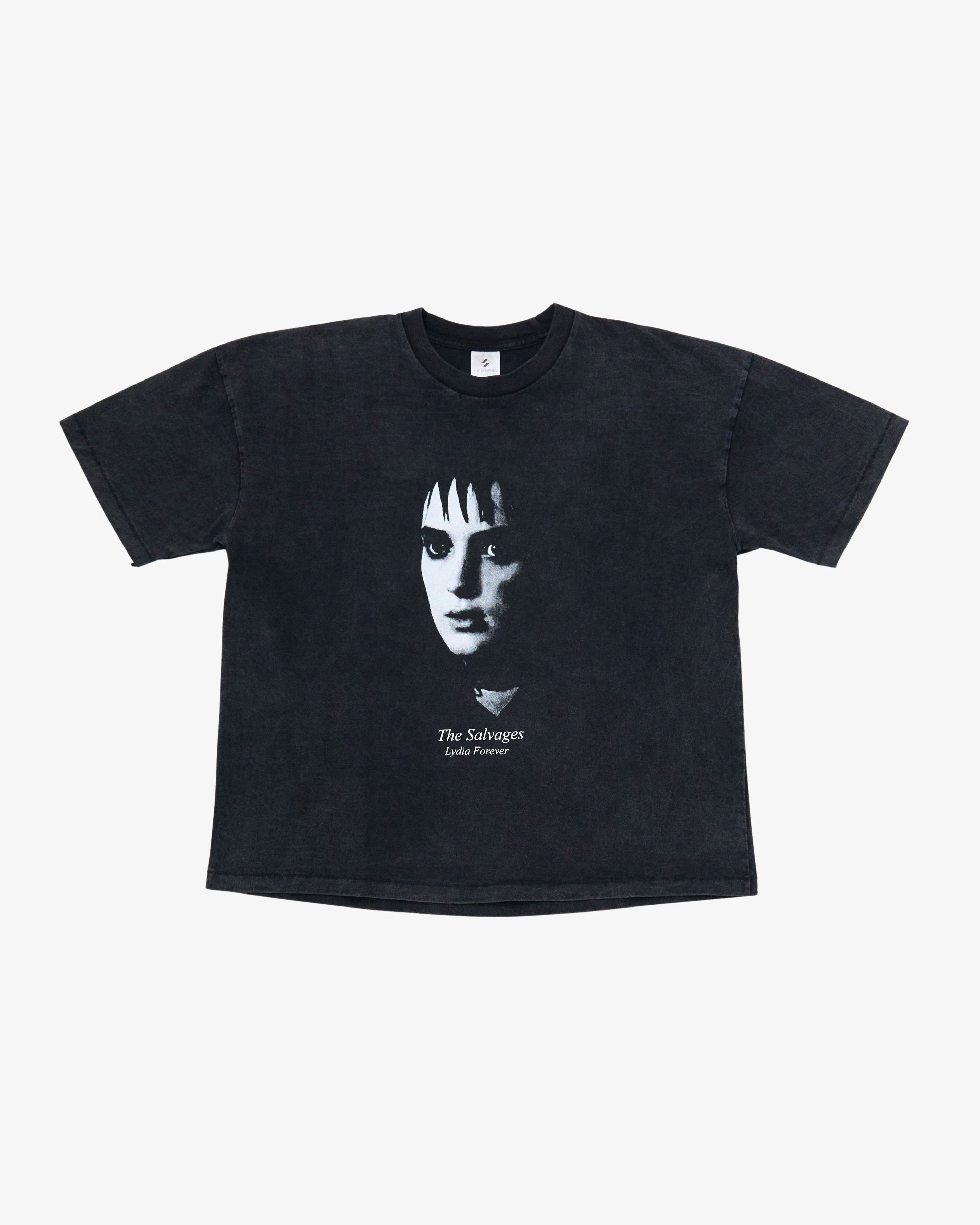 THE SALVAGES - Men's Lydia Forever t-shirt - (Vintage Black) by THE SALVAGES