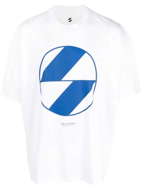 logo-print T-shirt by THE SALVAGES