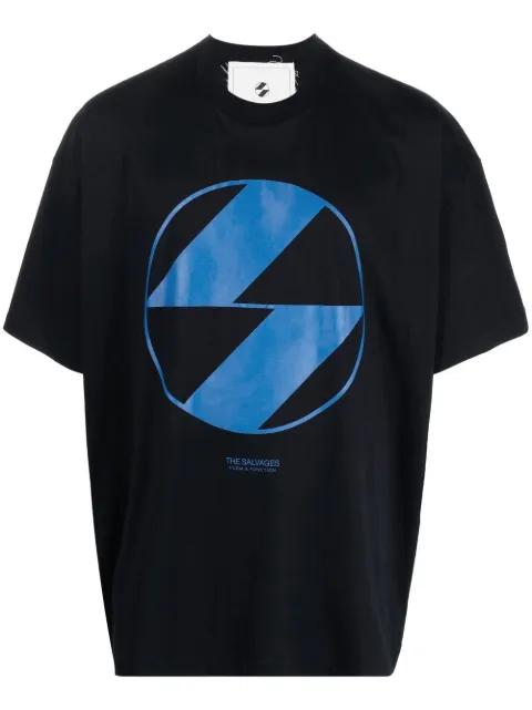 logo-print T-shirt by THE SALVAGES