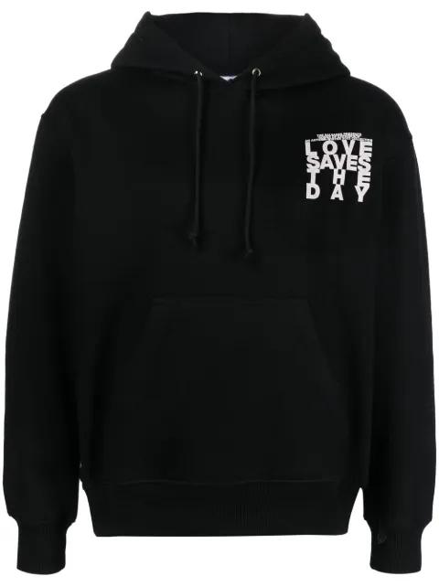 photograph-print pullover hoodie by THE SALVAGES