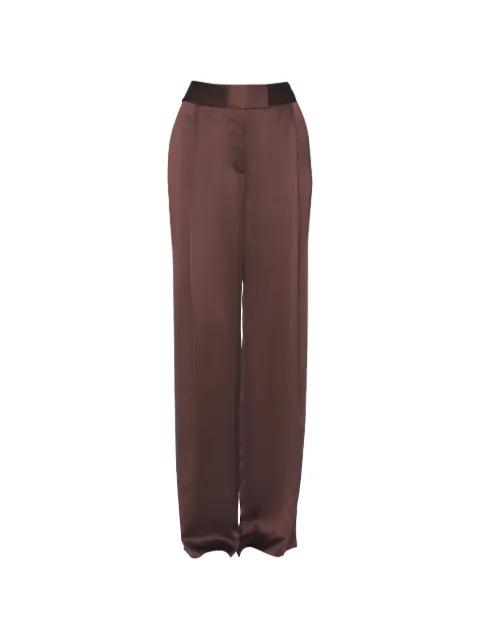 pressed-creases trousers by THE SEI