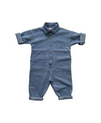 Unisex Denim Boiler Suit by THE SIMPLE FOLK