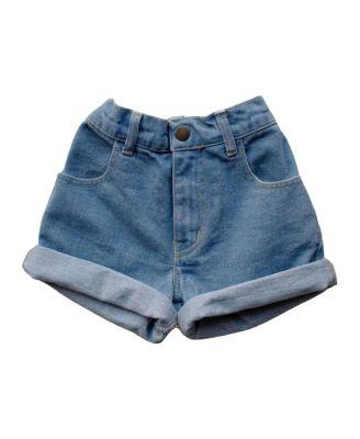 Unisex Denim Short - Big Kid by THE SIMPLE FOLK