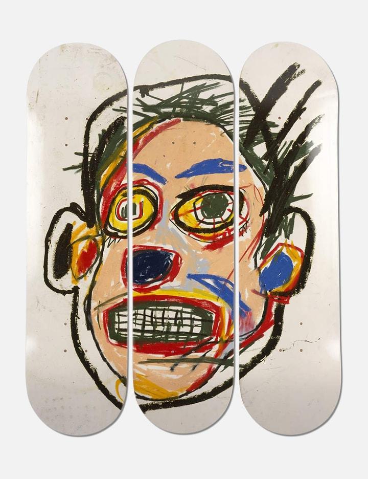 Jean-Michel Basquiat Untitled (Face), 1982 Skateboard Deck 8" by THE SKATEROOM Jean-Michel Basquiat Untitled (Face), 1982 Skateboard Deck 8" by THE SKATEROOM