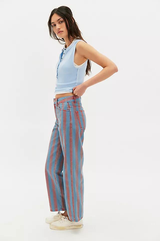 The Tiny Big Sister Maru Striped Jeans by THE TINY BIG SISTER | FREE PEOPLE