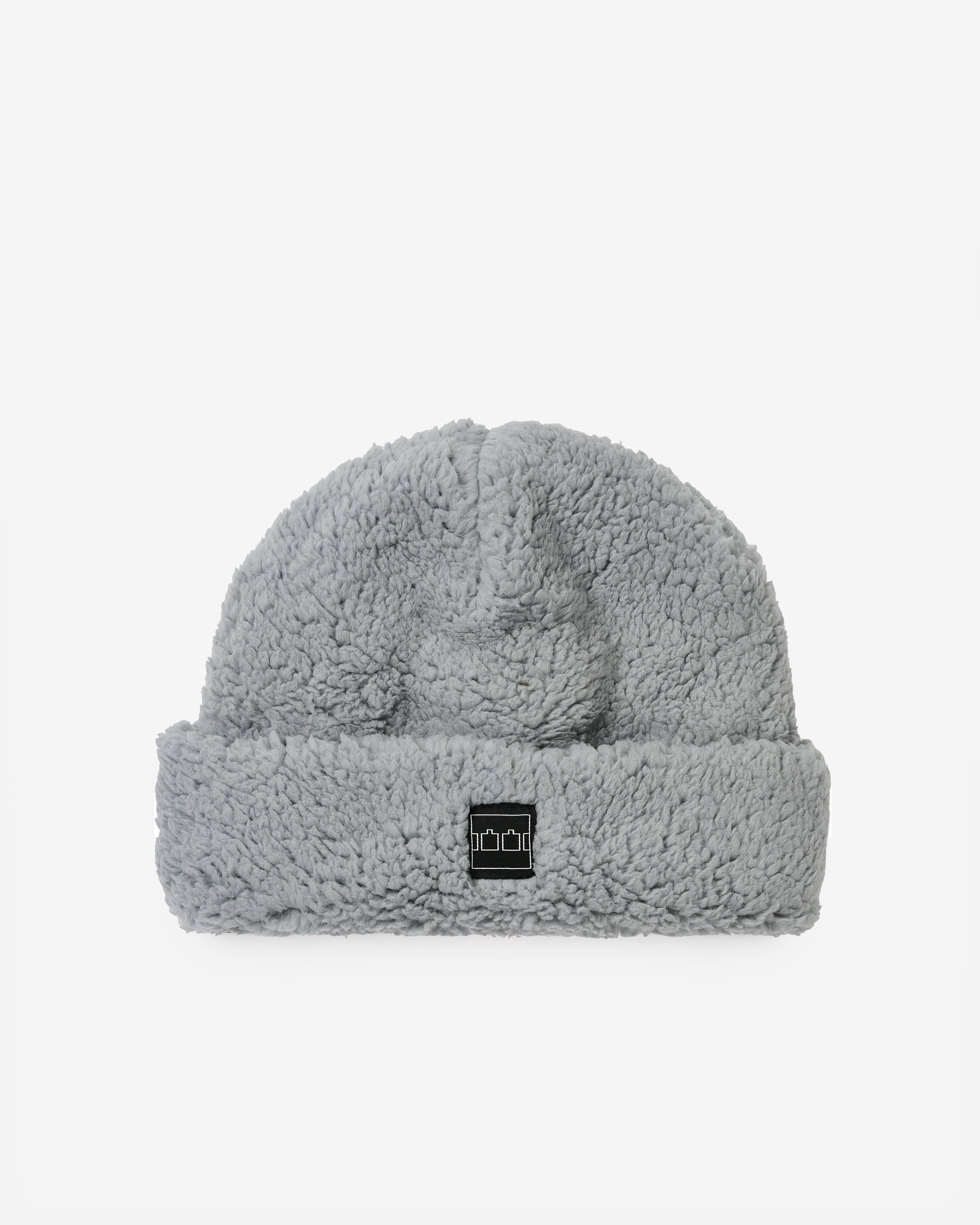 The Trilogy Tapes - Men's Thick Fleece Beanie - (Light Grey) by THE TRILOGY TAPES