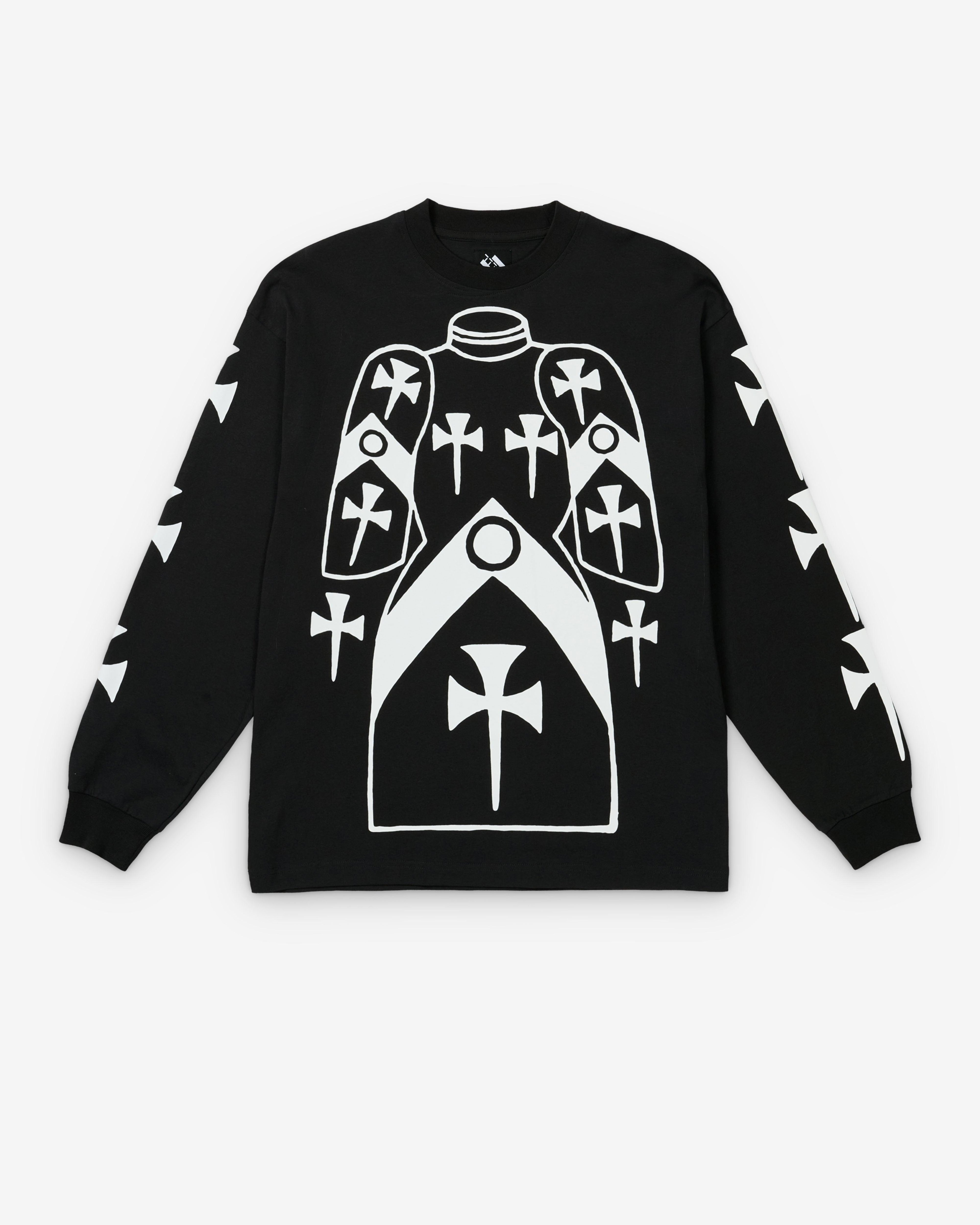 The Trilogy Tapes - Men's Tunic Longsleeve - (Black) by THE TRILOGY TAPES