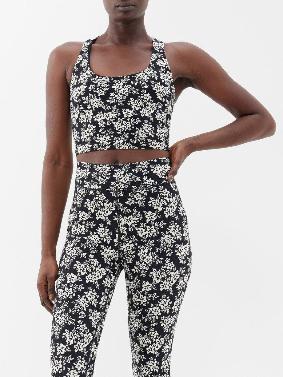 Bloom Margot recycled-blend cropped vest by THE UPSIDE