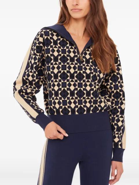 COSMO KAIRO half-zip knit by THE UPSIDE