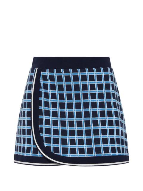 Clubhouse Reece check-pattern skort by THE UPSIDE