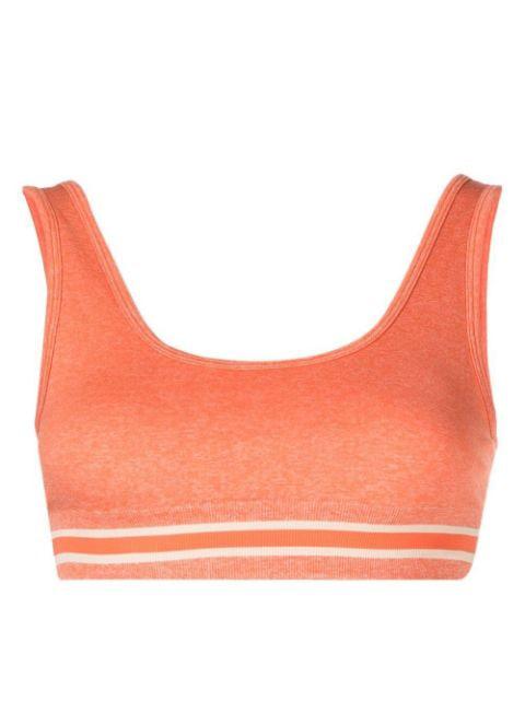 Daisy stripe trim bra by THE UPSIDE