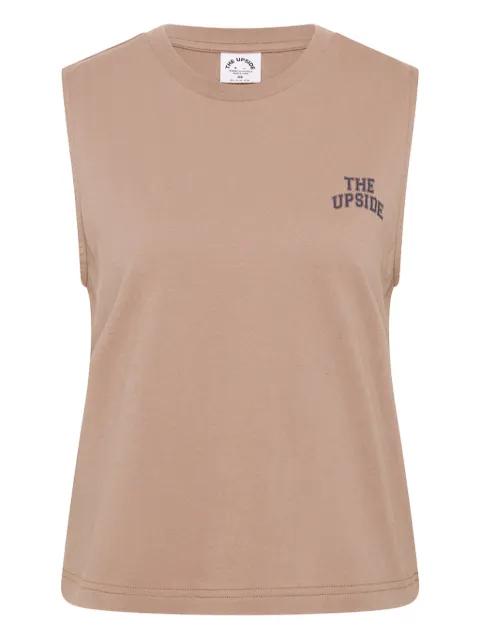 Dawson logo-print tank top by THE UPSIDE