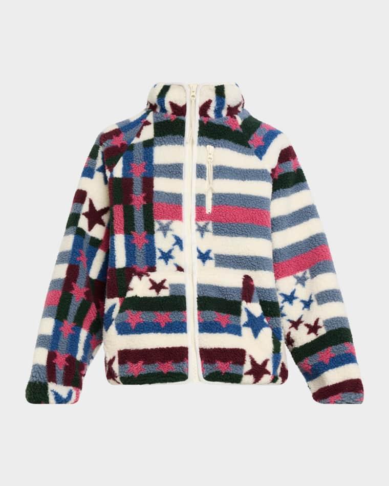 Harlow Fleece Zip Jacket by THE UPSIDE