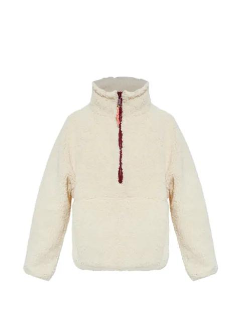 Harlow fleece quarter-zip pullover by THE UPSIDE