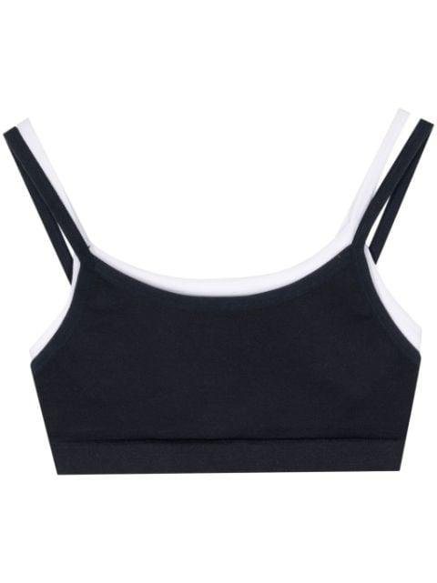 Kelsey layered sports bra by THE UPSIDE