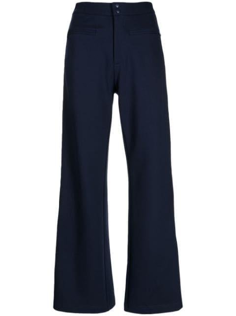 Meribel Ria organic cotton flared trousers by THE UPSIDE