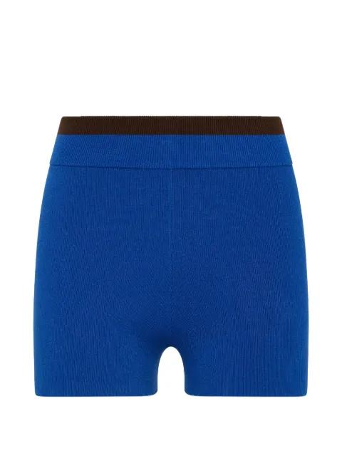 Montage Speechless ribbed-knit shorts by THE UPSIDE