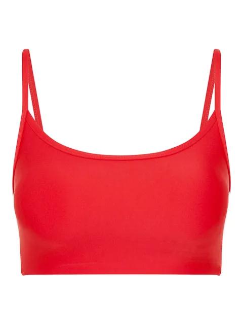 Oxford stripe-side bra by THE UPSIDE