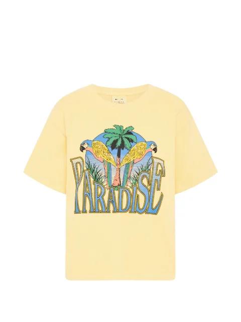 Paradise graphic-print T-shirt by THE UPSIDE