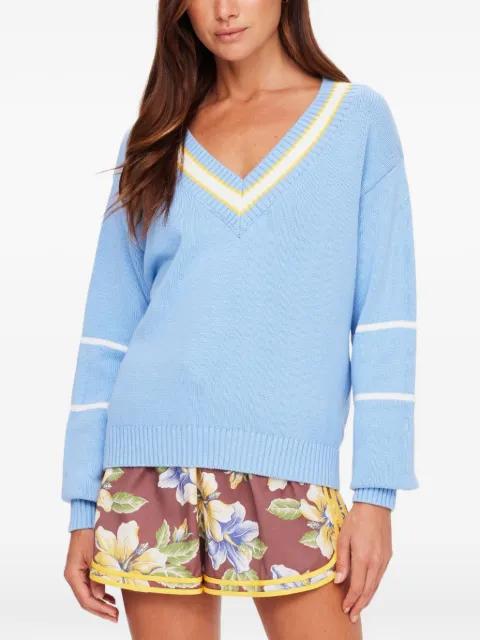 Rever Josette V-neck sweater by THE UPSIDE