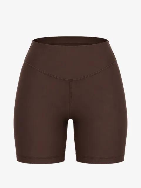 Spin high-waisted shorts by THE UPSIDE