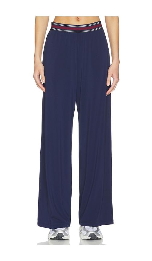 THE UPSIDE Harlan Wide Leg Pant in Navy by THE UPSIDE