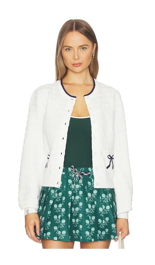 THE UPSIDE Jolie Isabeli Knit Cardigan in Cream by THE UPSIDE