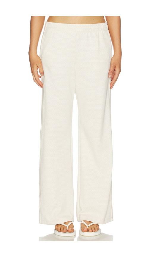 THE UPSIDE Navar Marnie Wide Leg Pant in Cream by THE UPSIDE