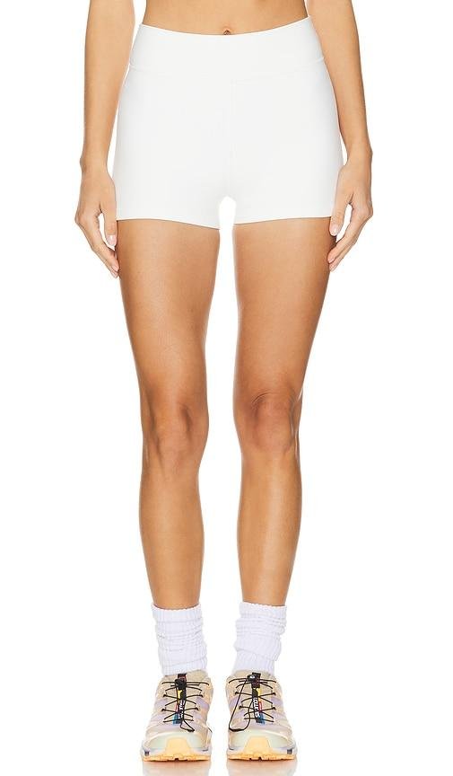 THE UPSIDE Peached Spin Short in White by THE UPSIDE