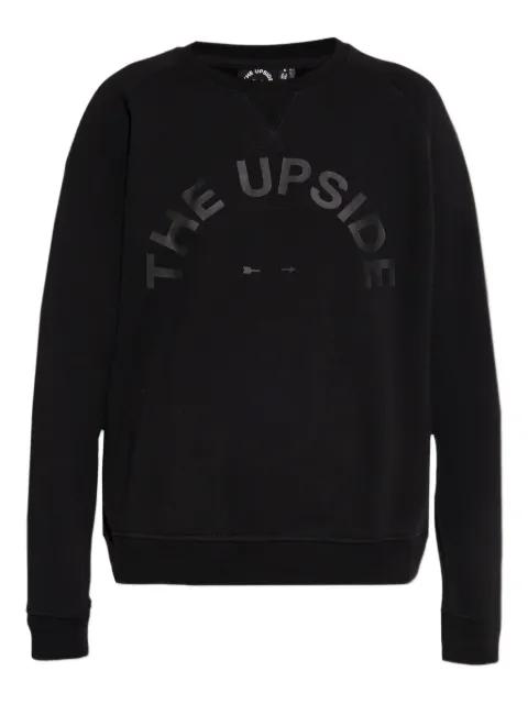 logo-print sweatshirt by THE UPSIDE