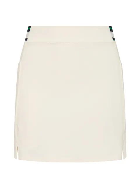 striped-detail mini skirt by THE UPSIDE